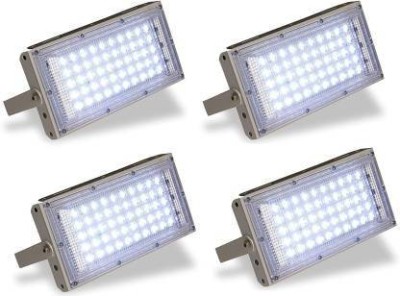 Online Generation 50 WATT WHITE FLOOD LIGHT 04 Flood Light Outdoor Lamp(White)