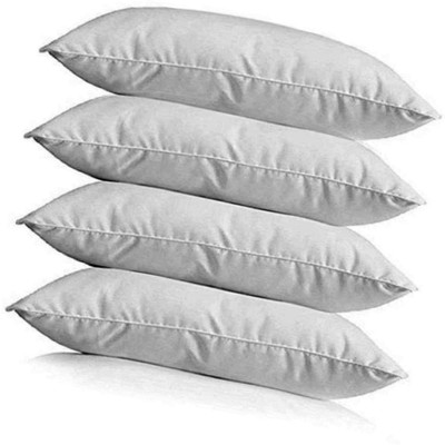 Changers Polyester Fibre Sleeping Pillow Pack of 4 Abstract(White)