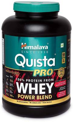 HIMALAYA Quista Pro Advanced  Whey Protein  (2 kg, Coffee Mocha)