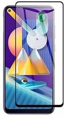 Geleser Edge To Edge Tempered Glass for Samsung Galaxy M11(Pack of 1)