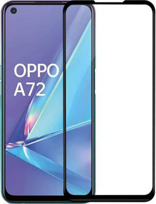 SRT Edge To Edge Tempered Glass for Oppo A72(Pack of 1)