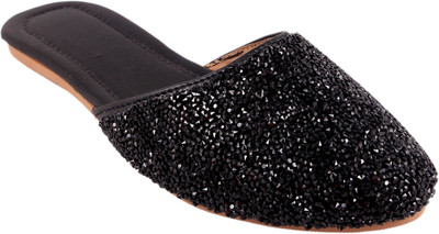 AMAZING TRADERS Women Flats(Black , 4)