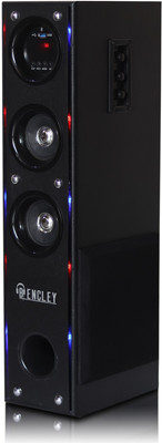 Bencley LED TOWER 70 W Bluetooth Tower Speaker(Black, 2.1 Channel)