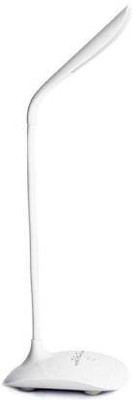 JASH ENTERPRISE Rechargeable LED Touch On/Off Switch Desk Lamp Children Eye Protection Student Study Reading Dimmer Rechargeable Led Table Lamps USB Charging Touch Dimmer Study Lamp (31 cm, White) Table Lamp(31 cm, White)