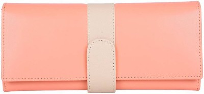 Li Leane Women Formal Pink Artificial Leather Wallet(5 Card Slots)