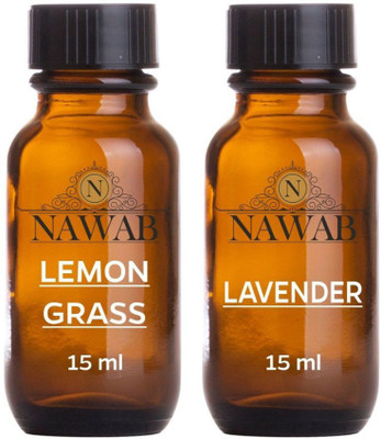 NAWAB Lemongrass and Lavender Aroma Diffuser Oil(30 ml)
