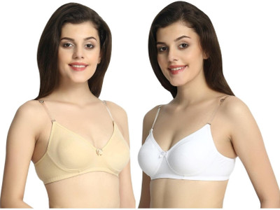INNER TOUCH Women T-Shirt Non Padded Bra(Multicolor)