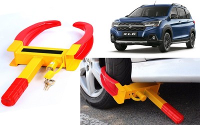 Auto Kite W7L242 Heavy Duty Anti Theft Wheel Lock Clamp Anti-Theft Towing Parking Boot Tire Claw Adjustable Wheel Lock