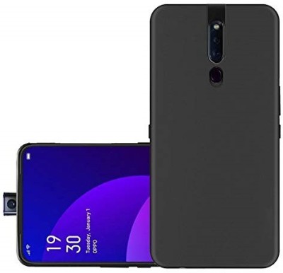 NEXZONE Back Cover for Oppo F11 Pro(Black, Grip Case, Silicon, Pack of: 1)