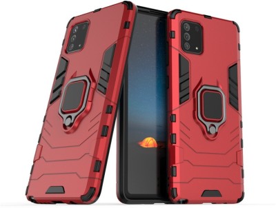 Glaslux Back Cover for Samsung Galaxy Note 10 Lite(Red, Rugged Armor, Pack of: 1)