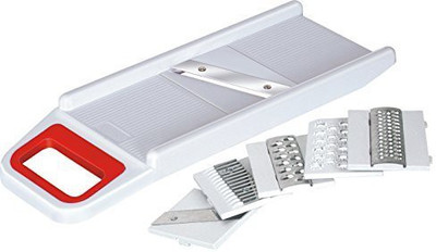 Harekrishna creation 6 in 1 Multipurpose SLICERS & GRATERS Vegetable & Fruit Slicer Scraper Crusher Vegetable Slicer(1)