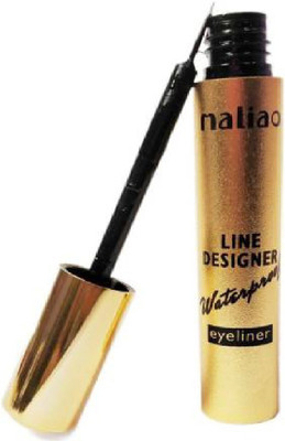 maliao WATERPROOF LINE DESIGNER LONG LASTING LIQUID EYELINER FOR ALL SKIN TONE 2 g(BLACK)