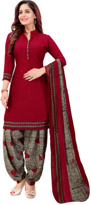Kkrish Crepe Printed Salwar Suit Material