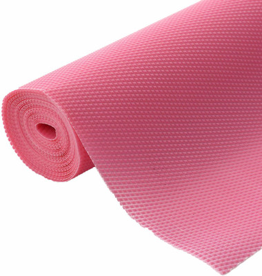 Dakshya Industries Rectangular Pack of 1 Table Placemat(Pink, PVC)