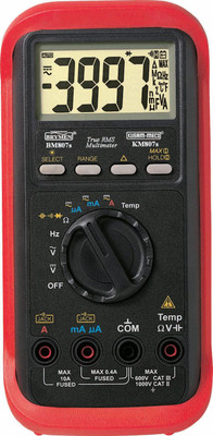 Kusam-meco KM807S Digital Multimeter(Black 4000 Counts)