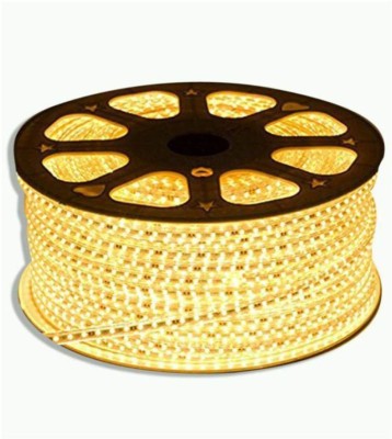 Online Generation 600 LEDs 4.98 m Yellow Steady Strip Rice Lights(Pack of 1)