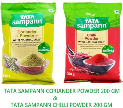 Tata Sampann SAMPANN CORIANDER POWDER & CHILLI POWDER (2*200GM)(2 x 200 g)