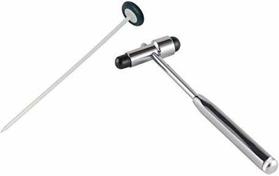 ARI Flexible Reflex Hammer Queen Square Pattern And Percussion Neurological Hammer(Set of 2) Neurological Surgical Hammer