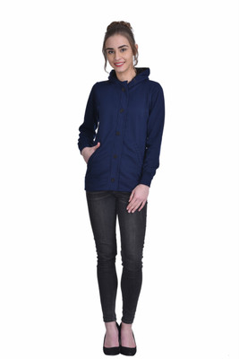 LAZIO Full Sleeve Solid Women Jacket