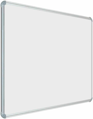 VRAI (Non Magnetic) 1.5x2 Feet Double Sided White Board and Chalk Board Both Side Writing Boards, one Side White Marker and Reverse Side Chalk Board Surface (Pack of 1) White, Black board(29 cm x 29 cm)