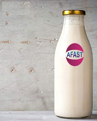 AFAST 200 ml Glass Bottle(Pack of 1, Clear)