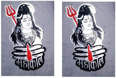 ShobhRam Sticker & Decal for Car & Bike(White)