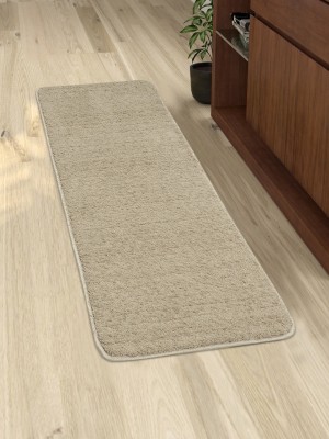 Saral Home Beige Cotton Runner(1 ft,  X 4 ft, Rectangle)