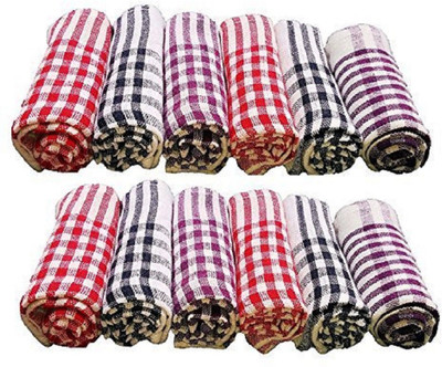 poksi cleaning cloth,dinning towel Wet and Dry Cotton Cleaning Cloth(12 Units)
