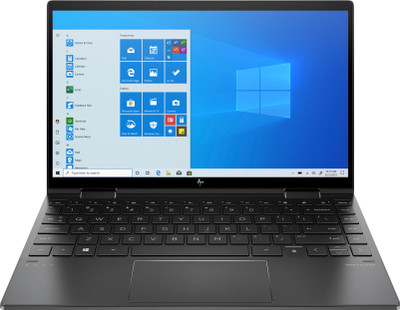 HP Envy x360 Ryzen 5 Hexa Core 4500U - (8 GB/512 GB SSD/Windows 10 Home) 13-AY0045AU 2 in 1 Laptop(13.3 inch, Night Fall Black, 1.32 kg, With MS Office)