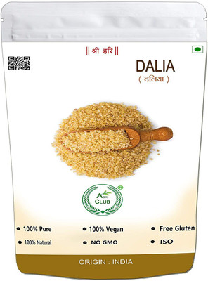 AGRI CLUB Dalia (400 Gm) Broken Wheat(0.4 kg)