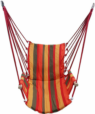 Swingzy Cotton, Wooden Swing(Multicolor)