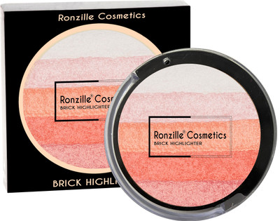 RONZILLE Radiant Pigmented Shimmer Brick Highlighter -02 Highlighter(multi)