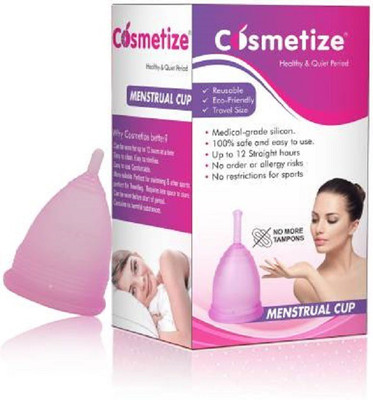Cosmetize Large Reusable Menstrual Cup(Pack of 2)