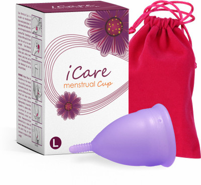 iCare Large Reusable Menstrual Cup(Pack of 1)