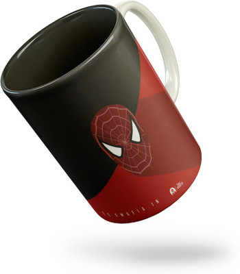 Tee Mafia SPIDER-MAN-01mug Ceramic Coffee Mug(330 ml)