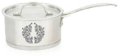 PNB Italica1000 Sauce Pan 18 cm diameter with Lid 1 L capacity(Stainless Steel, Induction Bottom)