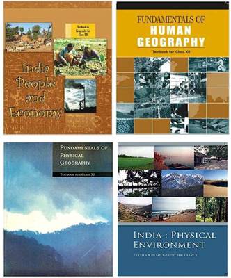 Ncert - Geography (New) Class 11-12 (India:Physical Environment Class - Xi, Fundamentals Of Physical Geography Class Ix, Fundamental Of Human Geography Class - Xii & India People And Economy Class-Xii)