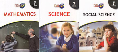 Fm Marks Class 7 CBSE Guide Mathematics + Science + Social Science (NCERT)(Paperback, Full Marks)