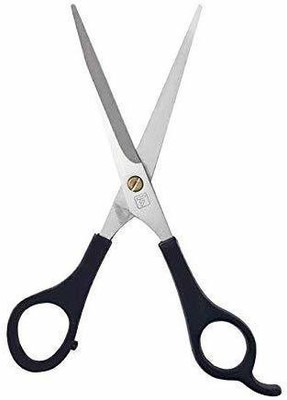 HOPE QUAY Premium Hair Cutting Barber Scissor -7 inch Scissors(Set of 1, Black)