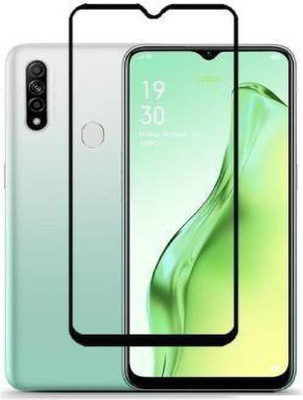 XRENGTH Edge To Edge Tempered Glass for Oppo A31(Pack of 1)
