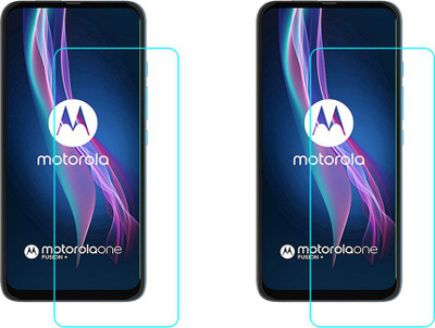 ACM Tempered Glass Guard for Motorola One Fusion+(Pack of 2)