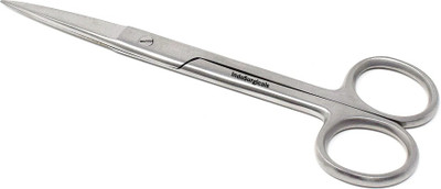 IS IndoSurgicals Deluxe Quality Dressing Scissors Sharp/Sharp (6 Inch) Straight Operating Scissors(Sharp/Sharp Blades)