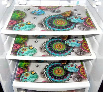 DPA Collection Fridge Mat(Width: 30 cm, Multicolor)