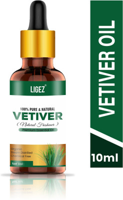 Ligez Vetiver Pure Aroma Essential Oil(10 ml)