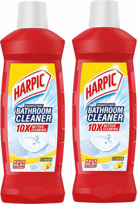 Harpic Bathroom Cleaner Lemon 500 ml + 500 ml Lemon(2 x 0.5 L)