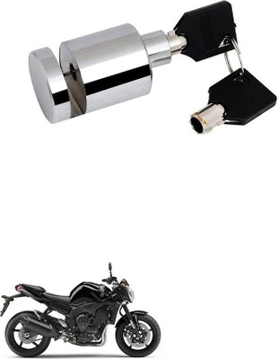 AXWee Heavy Disk-Lock-Round-Chrome-Bike 955 Disc Lock(Silver, Steel)