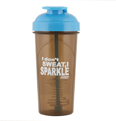 FITKIT Classic 700 ml Shaker(Pack of 1, Blue, Plastic)