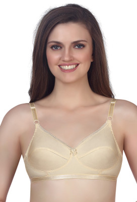 V Star DREAMS Women Full Coverage Non Padded Bra(Beige)