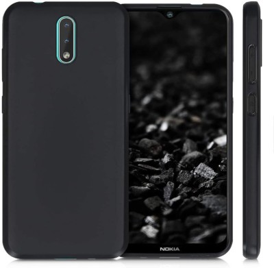 Elica Bumper Case for Nokia 2.3(Black, Shock Proof, Silicon, Pack of: 1)