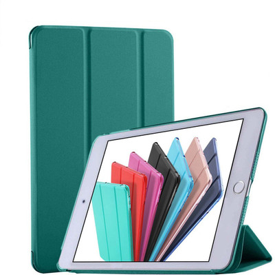DuraSafe Cases Flip Cover for Apple iPad 6th Gen 9.7 inch(Green, Dual Protection, Pack of: 1)